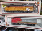 Vintage Lot Of 6 Bachmann Ho Train Cars In Original Boxes  2 Engines For Repair 