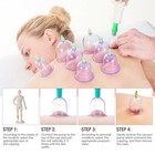 24 Cups Cupping Sets Chinese Massage Medical Body Healthy Therapy Vacuum Suction