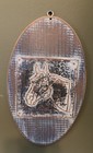 Vintage Boho Equestrian Farmhouse Vibe Original Art Wooden Wall Hanging