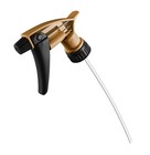 Nanoskin 6-pack Acid Resistant Trigger Sprayer - Gold  9 1 4  Dip Tube   Gold 