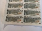 Rare Lot Of 16  20 Bond Coupons 1942 Delaware Lackawanna   Western Railroad 