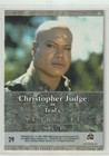 Stargate Heroes Sg-1 Atlantis Trading Card  29 Christopher Judge As Tealc