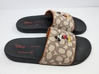 Disney X Coach Mickey Mouse Sport Slide Signature Textile Jacquard Size 10