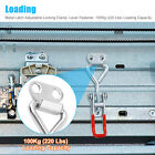 Steel Toggle Latch Catch Adjustable Lock Clamp Anti-rust Clip For Box Case Lot