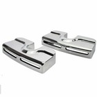 Chrome Spark Plug Head Bolt Covers For Harley Dyna Softail Twin Cam 1999-2017