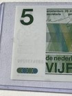 1973 Netherlands 5 Gulden Banknote P  95