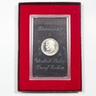 1971 S Silver Eisenhower Proof Dollar Also Known As A Brown Ike 40  Silver 008