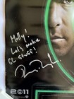 Ryan Reynolds Signed Green Lantern 13 5x19 Movie Poster Sdcc Rare