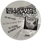 Killswitch Engage Ltd Ed Rare New Sticker  bonus Metalcore Metal Rock Stickers 