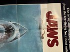 Original 1975 Jaws One Sheet Movie Poster Steven Spielberg Vintage 75 155
