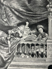 Vintage 1895 Antique Print Le Menuet  Photogravure Original By Gustave J Jacquet