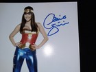 Claire Sinclair Signed 8x10 Photo Sexy Playboy Model Authentic Auto Wonder Woman