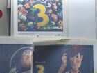 Toy Story 3 Concept Poster Proof Artwork Set Of 3 Pieces See Below B