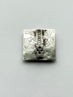 Antique Sterling Silver 925 Hand Made Pendant With Lapis Center Stone