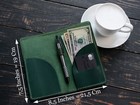 Leather Check Presenter Restaurant Bill Holder Guest Presenter Check Holder