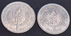 2 Philippines 1967 1 Peso  900 Silver Coins Bataan Death March 1 55 Troy Ounce