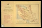 1915 Antique Southern Pacific Railroad Map San Jose California Santa Clara Ca