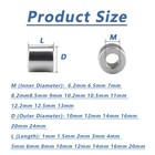 M6 M8 M10 M12 M13 Stainless Steel Spacer Standoff Collar Stand Off Spacers Bush