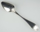 Coin Silver Serving Spoon C1847 - James Watts Philadelphia For G Gordan 65 8 Gr