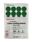 5 Pack Round Color Coding Stickers Circle 3 4  Dots Permanent Adhesive Labels