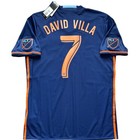 2016 17 New York City Fc Authentic Away  7 David Villa Large Player Issue Mls