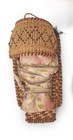 Antique Great Basin Paiute Mono Doll Cradleboard Wood Face Baby Native American