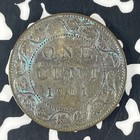 1901 Canada Large Cent Lot f1776 Nice Detail  Old Cleaning