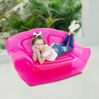Inflatable Sofa For Two - Durable Pvc Couch With Quick Inflate Design New