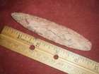 4  1 4 In   Indian Arrowhead Paleo Agate Basin From Riley Co   Kansas 