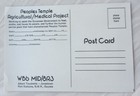 Vintage Peoples Temple Qsl Card Jonestown Guayana Jim Jones Wb6 Mid 8r3 Rare 