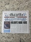 Gilmore Girls Stars Hollow Gazette Newspaper Holidays Made Here 25th Anniversary