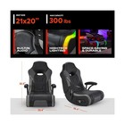 X Rocker Video Gaming Floor Rocker Chair  Built-in Audio  College Dorm Essent   