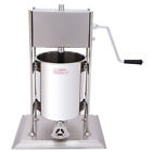 Commercial Sausage Stuffer 48 5lbs 10l Stainless Steel Meat Sausage Maker