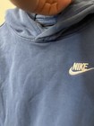 Nike Pullover Boys Xl Blue Standard Fit Fleece Hoodie Crossfit Gym Bv3757-469