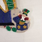 Completed Bucilla Felt Stocking - Toy Soldier - Drummer - Handmade - New