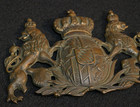 Wwi German Army Bavarian Helmet Plate Wappen Bayern Pickelhaube 1917