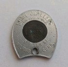 Vintage Lucky Penny Good Luck Token Horseshoe Charm  shaw Jewelers Milford Conn 