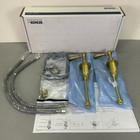 Kohler Artifacts Widespread Bathroom Faucet Handles Brushed Brass 98068-4-2mb
