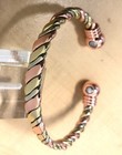 Multi Color Copper Magnetic Bangle Bracelet Arthritis Pain Relief Energy Cuff