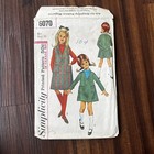 Vintage 50s 60s Girl s Mod Full Skirt Dress Sewing Patterns Lot Drop Waist 10
