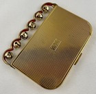 Vintage Coty Ny Jingle Bells Compact W  2 Compartments Rouge And Powder