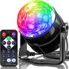 Disco Party Lights Strobe Led Dj Ball Sound Activated Bulb Dance Lamp Decoration