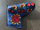Rare Scotty Cameron Custom Shop Cherry Bomb Putter Headcover  blue  Mid Mallet