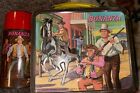 Vintage Bonanza Lunchbox   Thermos Tv Western  1965 