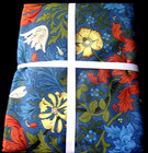 Williams Sonoma Morris   Co Compton Tablecloth 100  Cotton 70 X 126 Inches N wtg