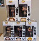 Funko Pop  Movies The Big Lebowski 5-figure Lot Dude Walter Donny Maude 81-85