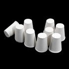 Bokwin 10 Pcs Tapered Rubber Stopper Plug  White  8   13 8mm 13mm 17mm  White
