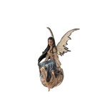 Munro  luna  Fairy Figurine Nt133 Fantasy Collectible Statue Sitting On Orb