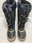 Jbu Women s Snowy Tall Snow Boots Faux Fur Lined Black New With Box Choose Size
