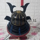 Japanese Samurai Armor Helmet Visor Mask Warrior Wearable Cosplay Prop New 